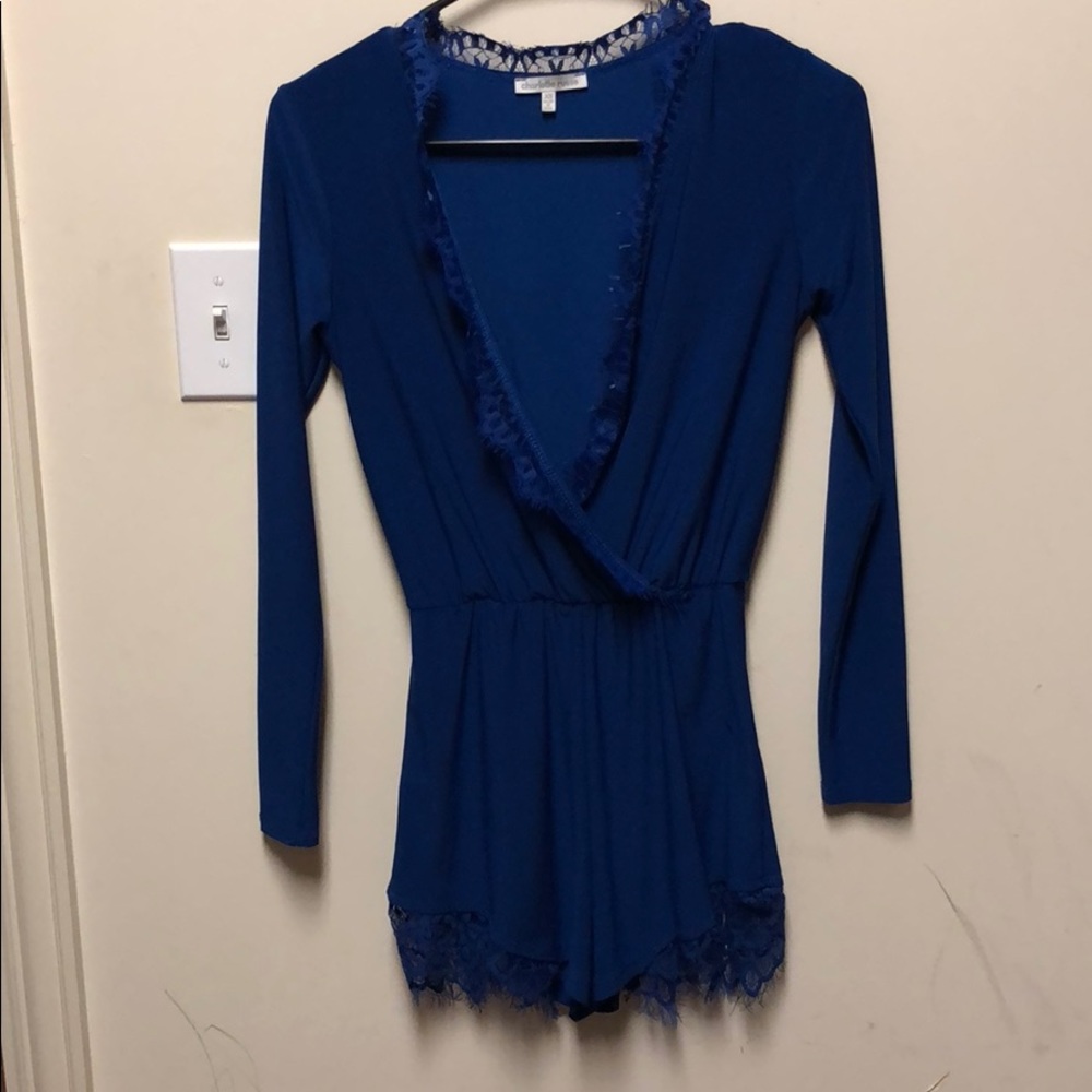 Long sleeve romper